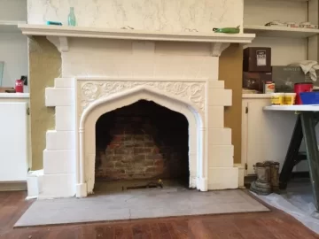 [Hearth.com] Question about 1940s fireplace surround material