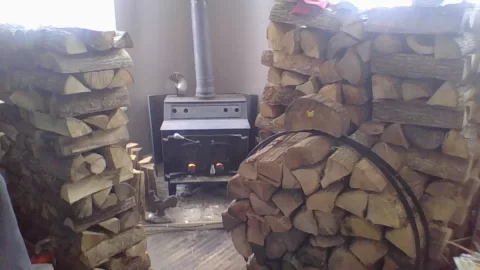 [Hearth.com] Stacking lots of wood in house?