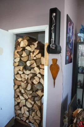 [Hearth.com] Stacking lots of wood in house?