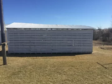 [Hearth.com] Vented soffit for wood shed walls?