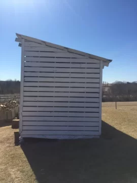 [Hearth.com] Vented soffit for wood shed walls?