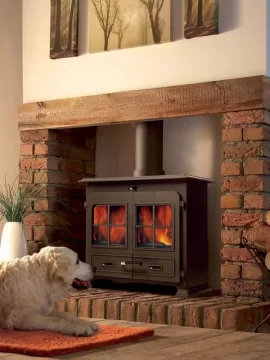 [Hearth.com] Recessed wood stove clearances