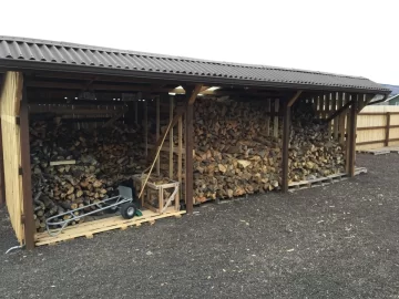 [Hearth.com] Suggestions on wood shed placement