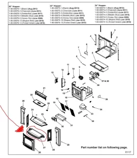 [Hearth.com] Accentra Insert Ashlip