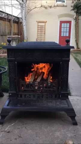 [Hearth.com] Installing Antique Wood Stove in Denver