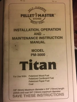 [Hearth.com] Pellet Master PM-3000 Titan snap disc style - surface or stream mount? See Wire Diagram