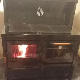 [Hearth.com] heating with a wood cook stove??