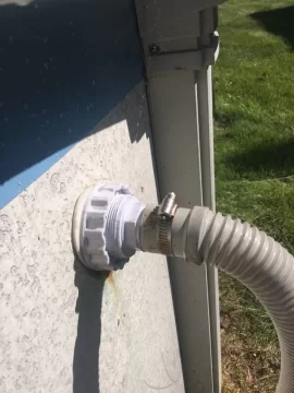 [Hearth.com] Above ground pool wall return leaking?