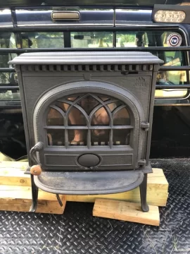 [Hearth.com] Jotul F3CB in Garage