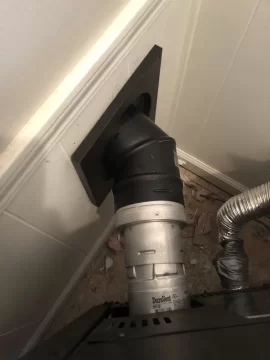 [Hearth.com] Is this way of pellet stove venting ok?