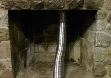 [Hearth.com] Need advice regarding hooking up my Harman P61 to flexible chimney liner.