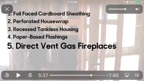 [Hearth.com] Direct Vent Gas Fireplaces - Air Leak - See Video