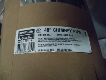 [Hearth.com] Is this Duratech Class A chimney pipe rated to 2100 degrees?