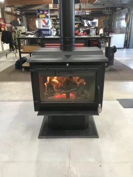 [Hearth.com] Newbie shop stove install, EPA stove..