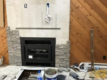 [Hearth.com] Installed: Kozy Z42 Fireplace  (lots of install pics)