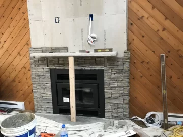 [Hearth.com] Installed: Kozy Z42 Fireplace  (lots of install pics)