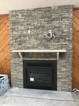 [Hearth.com] Installed: Kozy Z42 Fireplace  (lots of install pics)