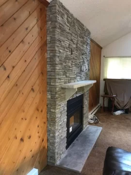 [Hearth.com] Installed: Kozy Z42 Fireplace  (lots of install pics)