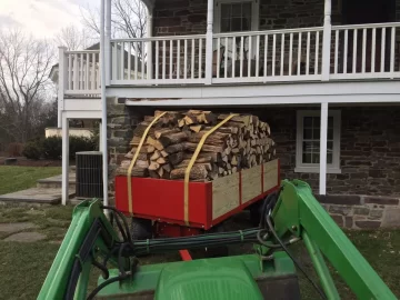 [Hearth.com] Roofing for wood shed rows