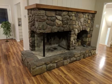 [Hearth.com] Best solution for a open sided fireplace