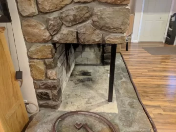 [Hearth.com] Best solution for a open sided fireplace