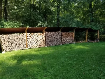 [Hearth.com] Portable Wood Shed by House??? 1-2 Cord