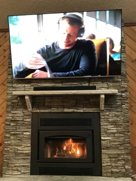 [Hearth.com] Installed: Kozy Z42 Fireplace  (lots of install pics)