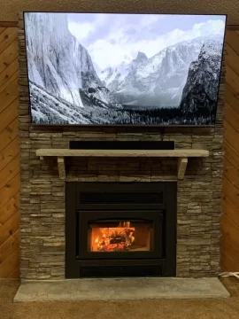 [Hearth.com] Installed: Kozy Z42 Fireplace  (lots of install pics)