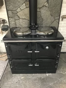 [Hearth.com] heating with a wood cook stove??