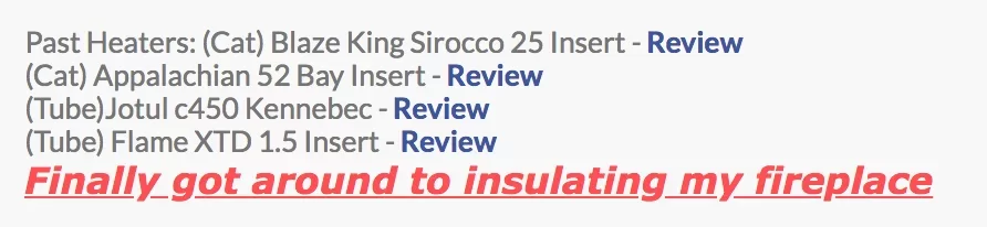 [Hearth.com] Insulating behind wood insert