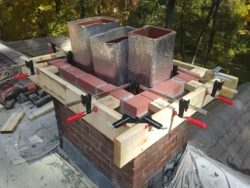 [Hearth.com] Chimney top rebuild, Liner/Insert install, Data logging