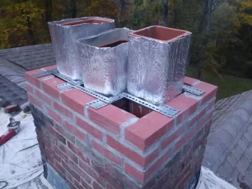 [Hearth.com] Chimney top rebuild, Liner/Insert install, Data logging