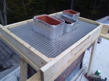 [Hearth.com] Chimney top rebuild, Liner/Insert install, Data logging