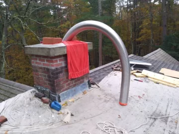 [Hearth.com] Chimney top rebuild, Liner/Insert install, Data logging