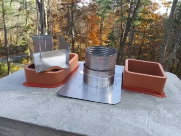 [Hearth.com] Chimney top rebuild, Liner/Insert install, Data logging