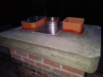 [Hearth.com] Chimney top rebuild, Liner/Insert install, Data logging