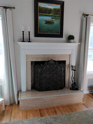 Renovating Builder Grade Fireplace