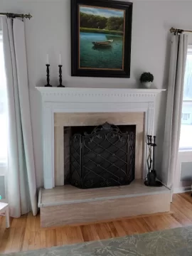 [Hearth.com] Renovating Builder Grade Fireplace