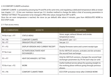 [Hearth.com] How to setup comfort clima on ecoteck elena