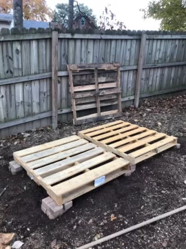 [Hearth.com] Found some more wood! Building pallet racks