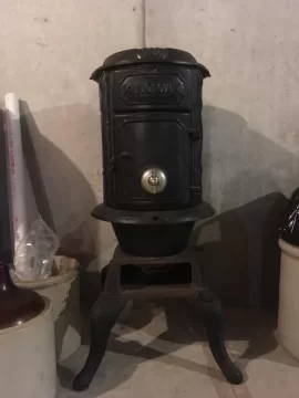 [Hearth.com] Inherited an antique pot belly stove, thinking about using it in my garage/woodshop