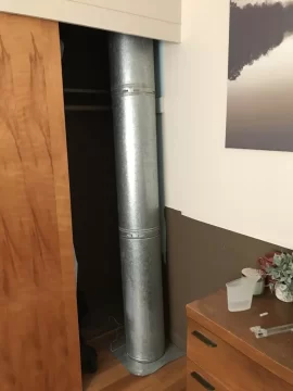 [Hearth.com] Question about building chase around pipe.