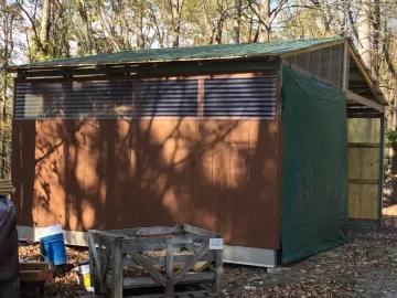 [Hearth.com] Portable Wood Shed by House??? 1-2 Cord