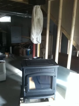 [Hearth.com] Jotul F45 Stove Pipe Termination