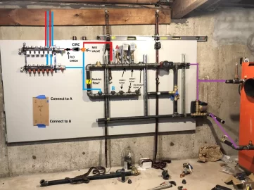 [Hearth.com] New guy DIY heat storage and MB55 Solo plumbing