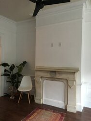 Old Victorian House - Fireplace retro-fit  (Look at these photos!)