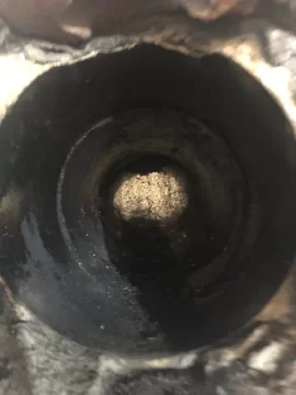 [Hearth.com] Stove pipe to thimble connection