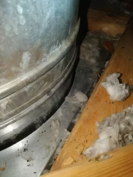 [Hearth.com] Chimney pipe water leak