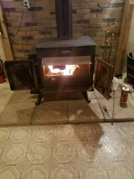 [Hearth.com] Triumph wood burner