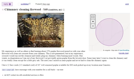 [Hearth.com] Craigslist laugh of the day.....